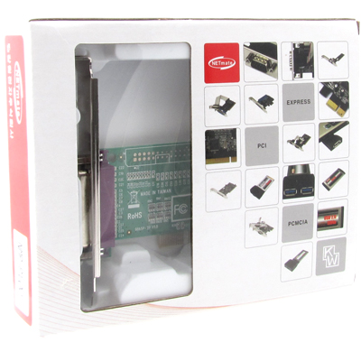 강원전자 넷메이트 1포트 패러럴 PCI 카드(MOS)(슬림PC겸용) NMP-P1(N)