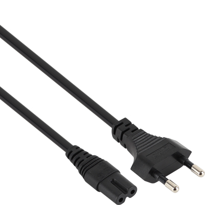 강원전자 넷메이트 국제표준규격 220V 전용 2구(8자) AC 파워 케이블 1.2m NMP-PC03