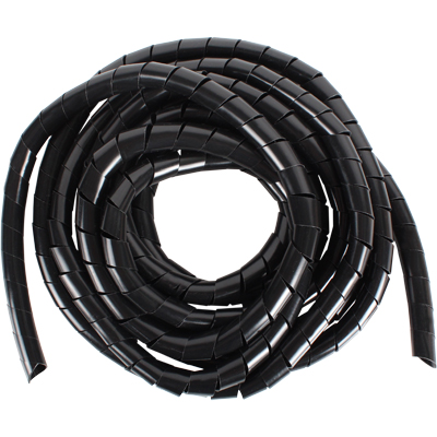 강원전자 넷메이트 케이블 정리용 헤리컬밴드 10m (19mm/블랙) NMT-SWA191