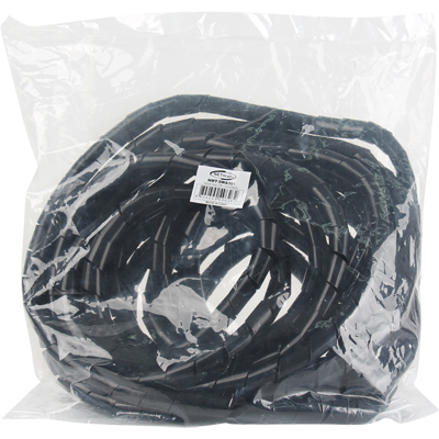 강원전자 넷메이트 케이블 정리용 헤리컬밴드 10m (19mm/블랙) NMT-SWA191