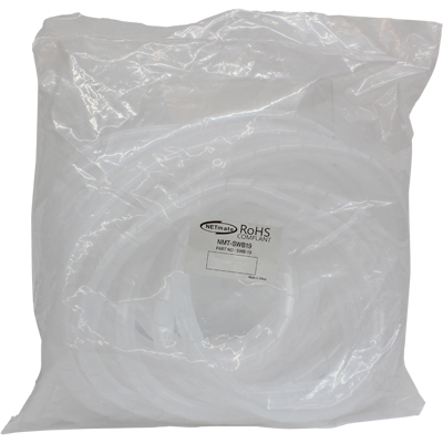 강원전자 넷메이트 케이블 정리용 헤리컬밴드 10m (19mm/화이트) NMT-SWB19