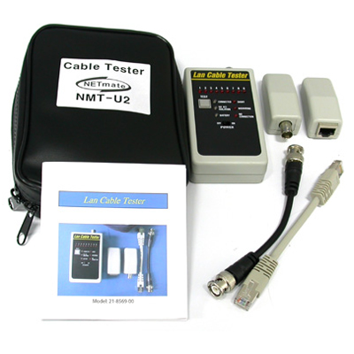 강원전자 넷메이트 NMT-8569 NMT-U2 랜, BNC 케이블 테스터기