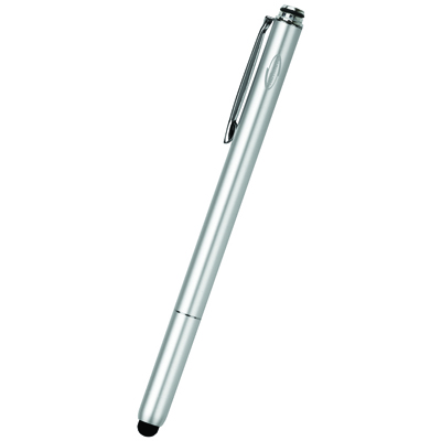 강원전자 넷메이트 모바일 볼펜겸용 정전식 특허 터치펜(실버) NMTP-ST03SV
