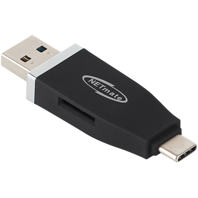 강원전자 넷메이트 NMU-GR359 USB3.0 Micro SD 2 in 1 멀티 카드리더기(USB3.0 & Type C)