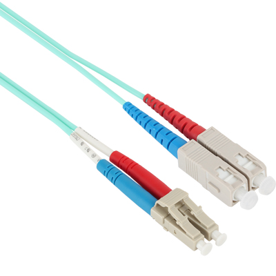 강원전자 PnK 10G 광점퍼코드 LC-SC-2C-멀티모드 40m P105A