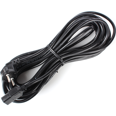 강원전자 넷메이트 220V 전용 3구 AC 파워 케이블 10m (블랙) NMP-SPC100