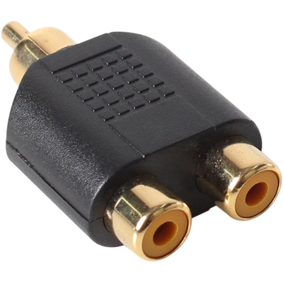 강원전자 넷메이트 RCA(M)/2RCA(F) Y형 젠더 RCA/M-2RCA/F