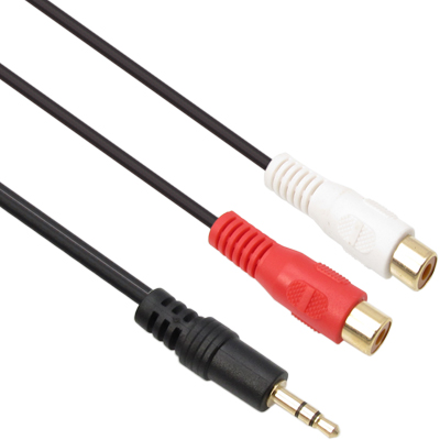 강원전자 넷메이트 스테레오 to RCA연장 2선 케이블(2.8mm) 10m NMA-SR1000F