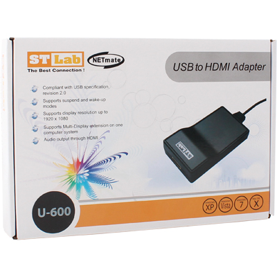 강원전자 넷메이트 U-600 USB2.0 to HDMI 컨버터