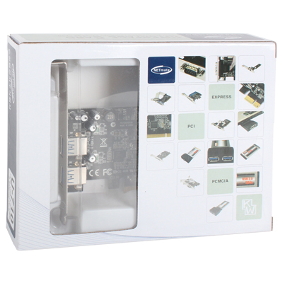 강원전자 넷메이트 USB3.1 Gen1 2포트 PCI Express 카드(Renesas/NEC)(슬림PC겸용) U-710