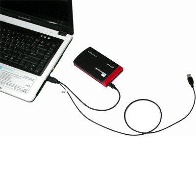 강원전자 넷메이트 NMP-UM209YB USB2.0 Mini 5핀 Y케이블 (B형) 0.3m