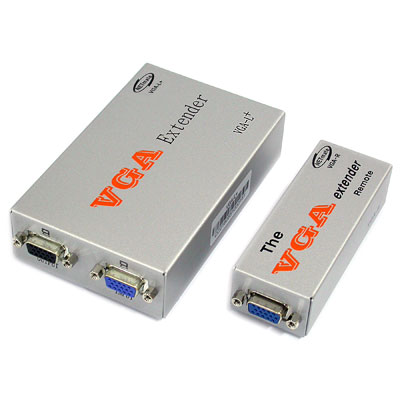 강원전자 넷메이트 VGA 1:2 익스텐더(로컬 + 리모트)(180m) VGA-E PLUS