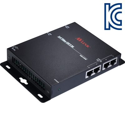 강원전자 넷메이트 VGA-E4W VGA 1:5 벽걸이형 익스텐더(로컬)(300m)