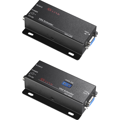 강원전자 넷메이트 VGA 1:1 벽걸이형 익스텐더(로컬 + 리모트)(180m)(EDID) VGA-EDW