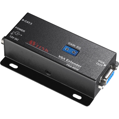강원전자 넷메이트 VGA 익스텐더 벽걸이형 리모트 유닛(180m)(EDID) VGA-RDW