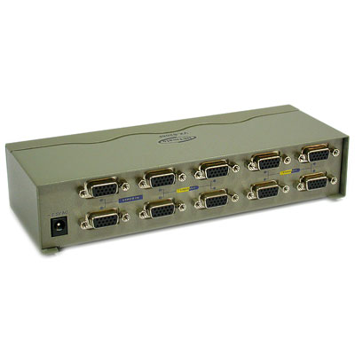 강원전자 넷메이트 고해상도 2:8 모니터 MATRIX 분배기 VX-8208F