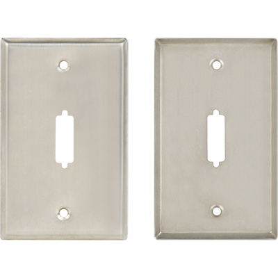 강원전자 TNT 1포트 스테인리스 페이스 플레이트 NM-TNT116