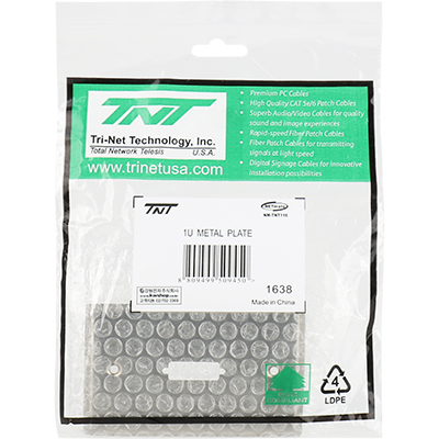 강원전자 TNT 1포트 스테인리스 페이스 플레이트 NM-TNT116