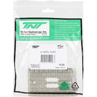 강원전자 TNT 2포트 스테인리스 페이스 플레이트 NM-TNT117