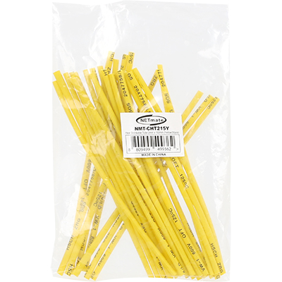 강원전자 넷메이트 3x150mm 열 수축튜브 (옐로우/30EA) NMT-CHT215Y