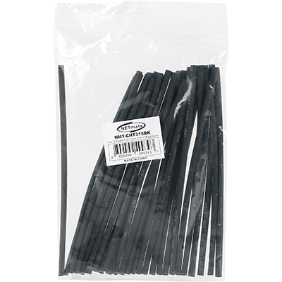 강원전자 넷메이트 3.5x150mm 열 수축튜브 (블랙/30EA) NMT-CHT315BK