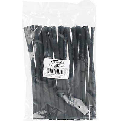 강원전자 넷메이트 4.5x150mm 열 수축튜브 (블랙/25EA) NMT-CHT415BK