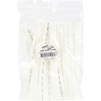 강원전자 넷메이트 8.5x150mm 열 수축튜브 (화이트/15EA) NMT-CHT715WH