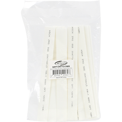 강원전자 넷메이트 10.8x150mm 열 수축튜브 (화이트/10EA) NMT-CHT1015WH