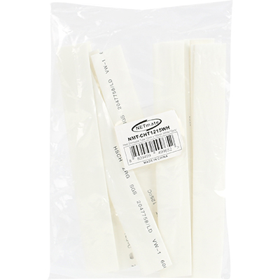 강원전자 넷메이트 13.5x150mm 열 수축튜브 (화이트/10EA) NMT-CHT1215WH