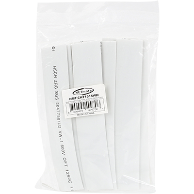 강원전자 넷메이트 15.5x150mm 열 수축튜브 (화이트/10EA) NMT-CHT1515WH