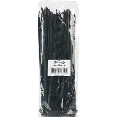 강원전자 넷메이트 7.5x370mm 케이블 타이 (블랙/100EA) NMT-370KTB