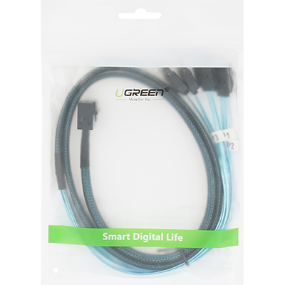 강원전자 넷메이트 NMC-GC968 내장형 Mini SAS HD(SFF-8643)/SATAx4 케이블 1m