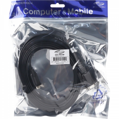 강원전자 넷메이트 RGB 모니터 FLAT 케이블 3m NMC-FR030B