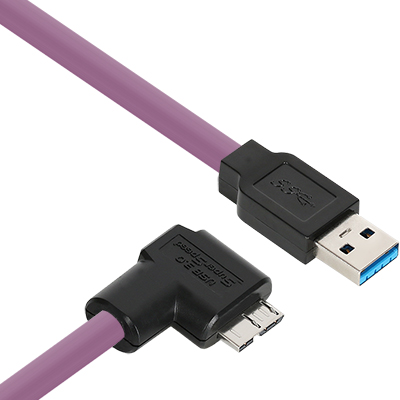 강원전자 넷메이트 USB3.0 High-Flex AM-MicroB 케이블 2m (독일 igus 선재/꺾임) CBL-HFPD3igMB-2mRA