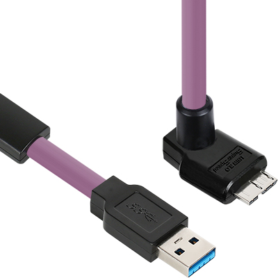 강원전자 넷메이트 USB3.0 High-Flex AM-MicroB 리피터 5m (독일 igus 선재/꺾임) CBL-HFD3igMB-5mUA