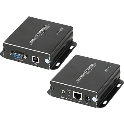 강원전자 넷메이트 NM-RVA300 VGA(RGB) KVM 익스텐더(로컬 + 리모트)(Ethernet Base 300m)