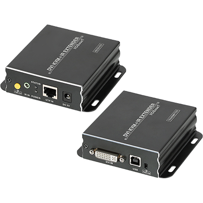 강원전자 넷메이트 NM-RVA100 DVI KVM 익스텐더(로컬 + 리모트)(Ethernet Base 100m)