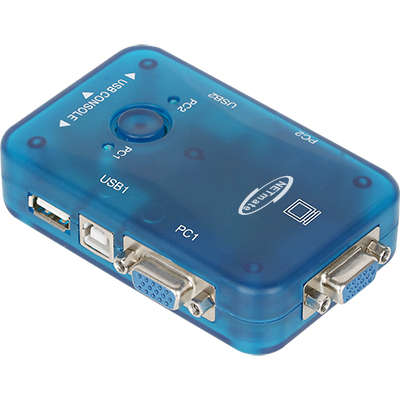 강원전자 넷메이트 NM-MT272UK RGB KVM 2:1 스위치(USB)