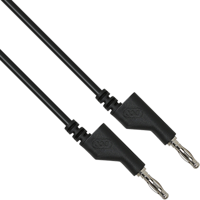 강원전자 넷메이트 바나나 플러그/잭 케이블 1m (블랙) NMC-BB10B