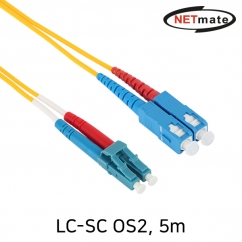 강원전자 넷메이트 광점퍼코드 LC-SC-2C-싱글모드 5m NM-LS205SZ