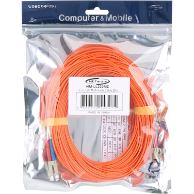강원전자 넷메이트 광점퍼코드 LC-LC-2C-멀티모드 20m NM-LL220MZ