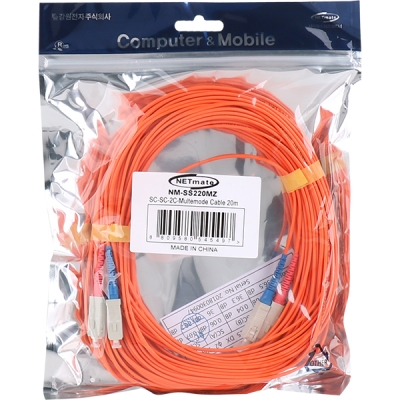 강원전자 넷메이트 광점퍼코드 SC-SC-2C-멀티모드 20m NM-SS220MZ
