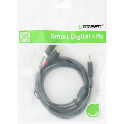 유그린 U-10510 3.5mm 스테레오 to RCA 2선 케이블 2m