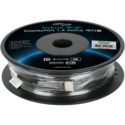 강원전자 넷메이트 NM-FD30 8K 60Hz Hybrid 광 DisplayPort 1.4 Active 케이블(무전원 30m