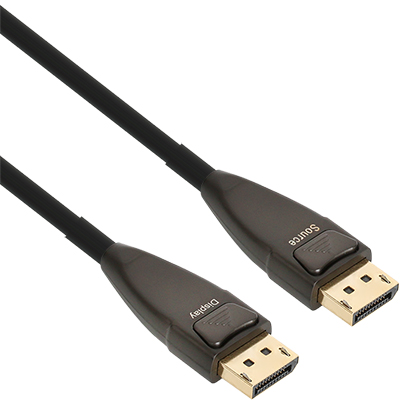 강원전자 넷메이트 8K 60Hz Hybrid 광 DisplayPort 1.4 Active 케이블(무전원) 100m NM-FD100