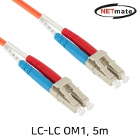 강원전자 넷메이트 광점퍼코드 LC-LC-2C-멀티모드 5m NM-LL205MZ