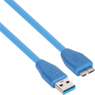 강원전자 넷메이트 CBL-HFPD302MB-3MS USB3.0 High-Flex AM-MicroB 케이블 3m
