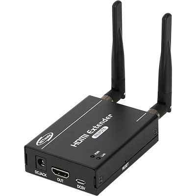 강원전자 넷메이트 국산 HDMI 1:1 무선 익스텐더(로컬 + 리모트)(200m) NM-QMS3520
