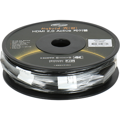 강원전자 넷메이트 NM-FH40S Hybrid 광 HDMI 2.0 Active 케이블(무전원) 40m