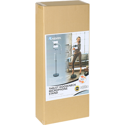 강원전자 넷메이트 태블릿PC&마이크 플렉시블 플로어 스탠드 NM-AT519W